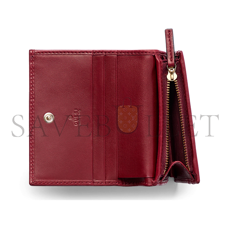  GUCCI HORSEBIT 1955 CARD CASE WALLET 621887 (17.5*11cm)